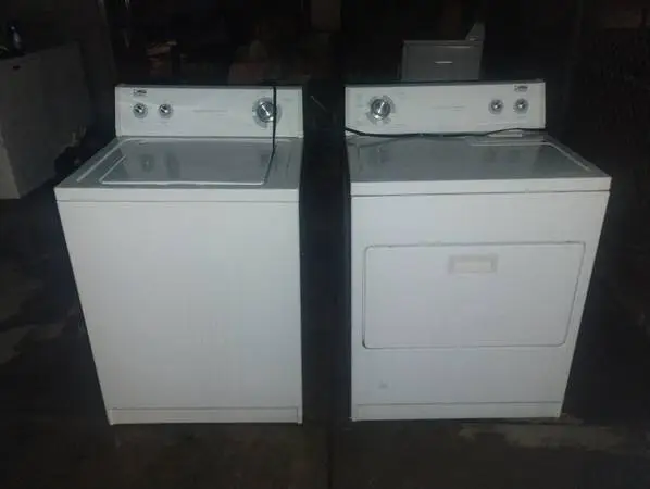 ESTATE WASHER AND GAS DRYER SET