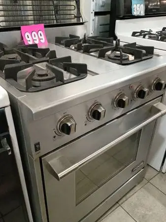 30” NXR RANGE OVEN COMERCIAL 4 BURNERS STAINLESS STEEL FOR SALE