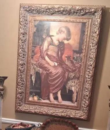 Old antique picture