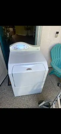 Maytag super capacity gas dryer will deliver and install