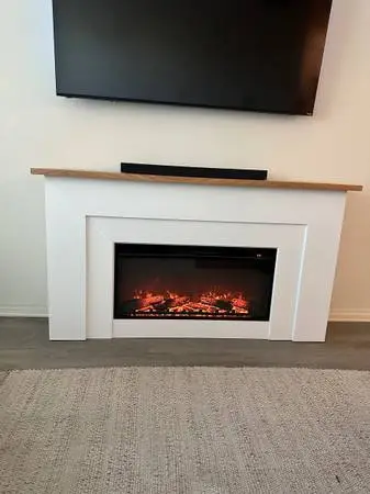 Viral electric fireplace