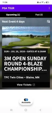 3M Open Round 4-Blaze championship tickets