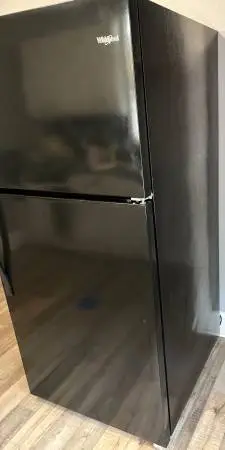 USED - Whirlpool Refrigerator & Stove. SOLD AS IS