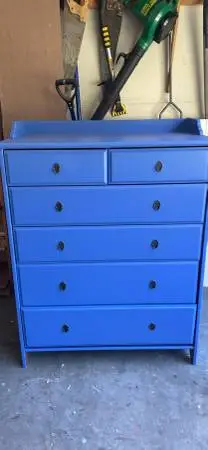 Blue Dresser