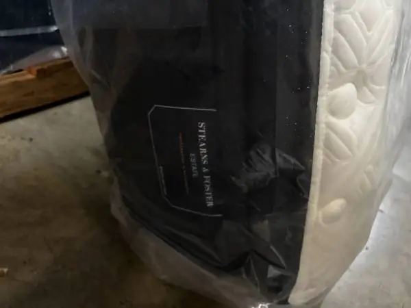 Full Stearns and Foster Estate PillowTop mattress