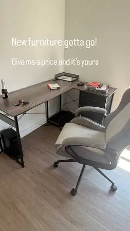 New furniture.