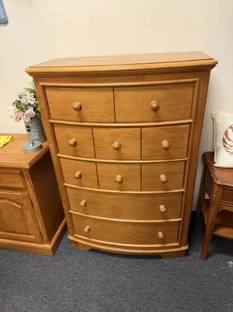 Medium Brown Chest Of Drawers