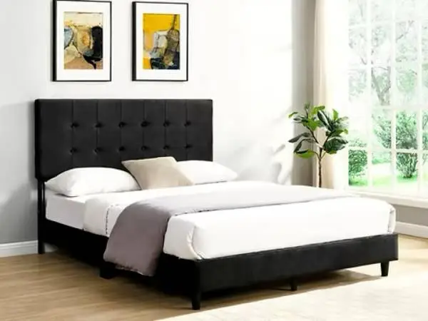 BRAND NEW QUEEN/KING SIZE PLATFORM BED WITH PLUSH MATTRESS (FREE DELIVERY)