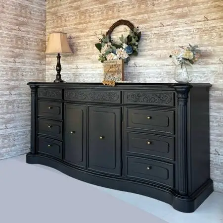 80”L Oversized Dresser - Entertainment Center - Buffet