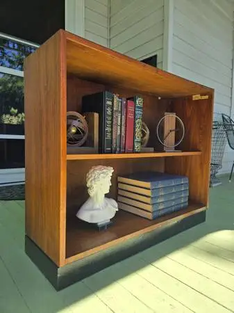 Mid Century Modern Diminutive Bookshelf by Hesco