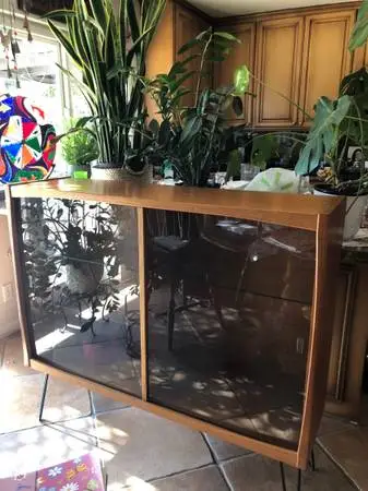 Mid Century Modern Curio Cabinet