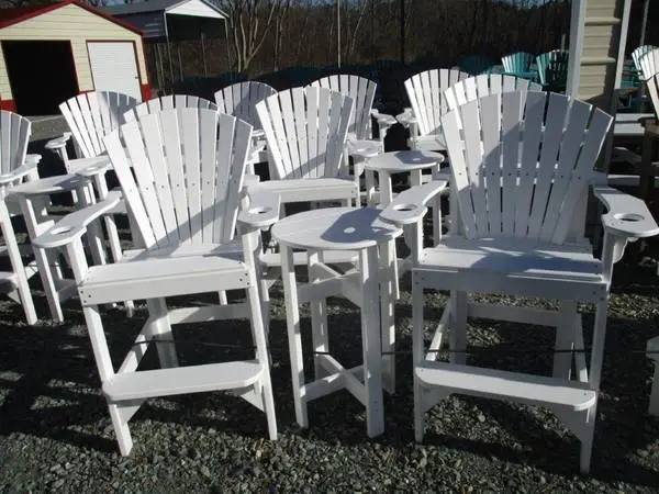 Poly Patio Furniture, Good Colors & Selection! 20 Yr Warr!