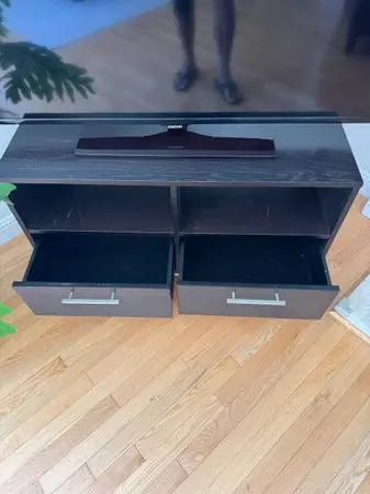CB Black TV Media Console