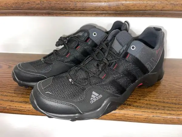 Adidas Mens size 12 - AX2 Traxion Black Hiking Trail Running Shoes