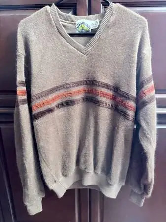 stained glass by squire of california vintage sweater