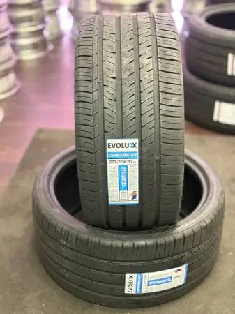 275/30/20 NEW TIRES EVOLUXX ONLY TWO TIRES
