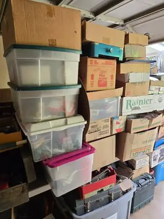 Massive load of attic and storage area clear out!