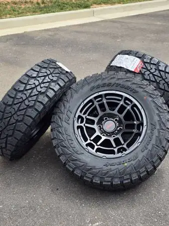 17 Toyota TRD Pro Style wheels and tires