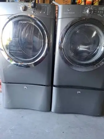 Electrolux washing machine and dryer