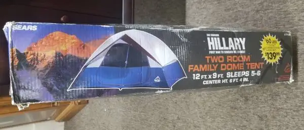 Sir Edmund Hillary Two Room Family Dome Tent