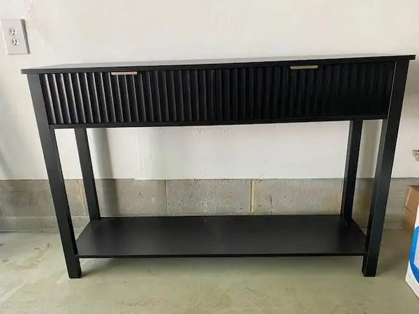 Entry/Foyer Table-2 Drawer, 1 Shelf