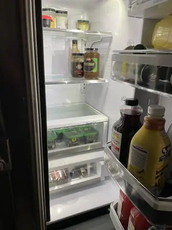 GE Smart French Door Refrigerator with Water Dispenser Stainless Steel