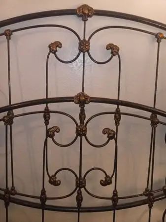 Vintage Elliot Designs Enamel Bedframe