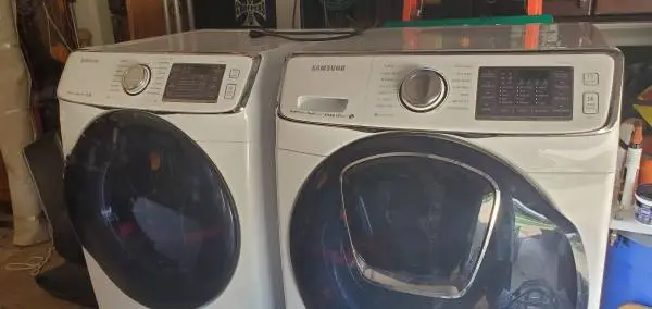 Matching Samsung Washer and Dryer