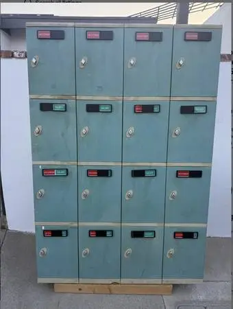 Lockers.com - Hard Plastic Lockers - 51 inches by 75 inches