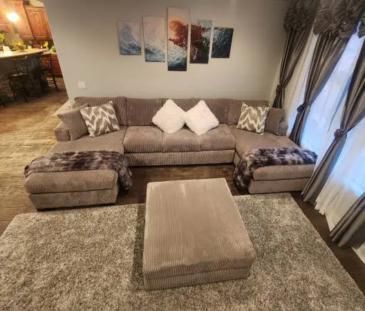 Corduroy Sectional