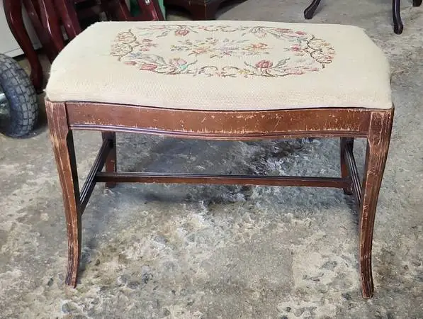 Regency Style Stool/Bench