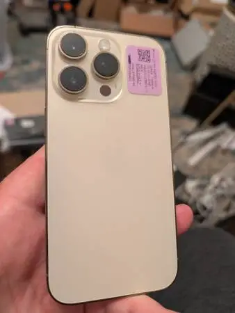 Gold tmobile/metro pcs apple iPhone 14 Pro 128gb