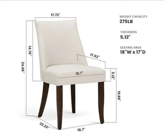 **REDUCED PRICE- BRAND NEW 4 Set Grey Modern Casual Dining Chairs