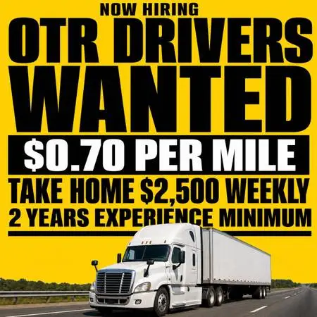 Company CDL A OTR Driver