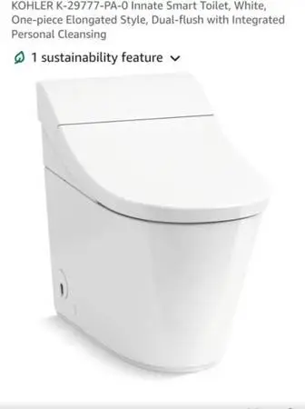 KOHLER K-29777-PA-0 Innate Smart Bidget