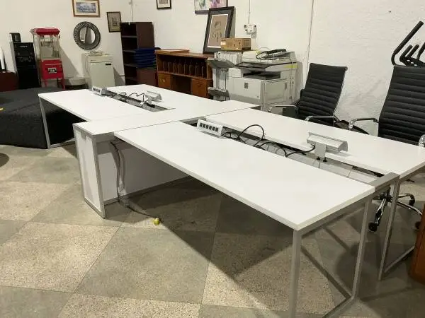Lot of 4 Benching System / Cubicles by Steelcase