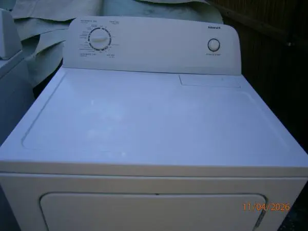 Admiral electric dryer