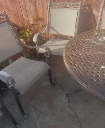 5 Piece Wrought Iron Patio Furniture