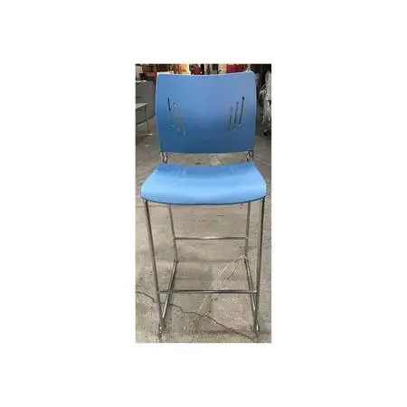 Blue Bar  Height Stools