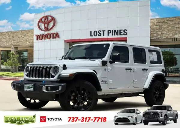 Used 2024 Jeep Wrangler 4WD 4D Sport Utility / SUV Sahara 4xe