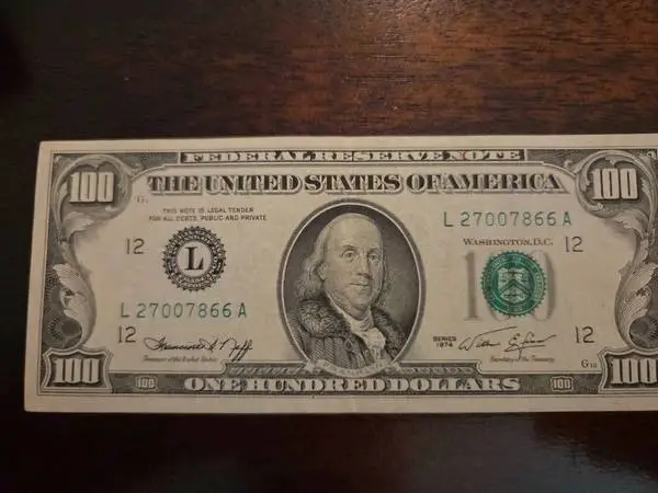 Pre 1996 small faced portrait $50 and $100 dollar bills for sale