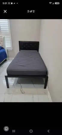 Toddler bed and Mattress