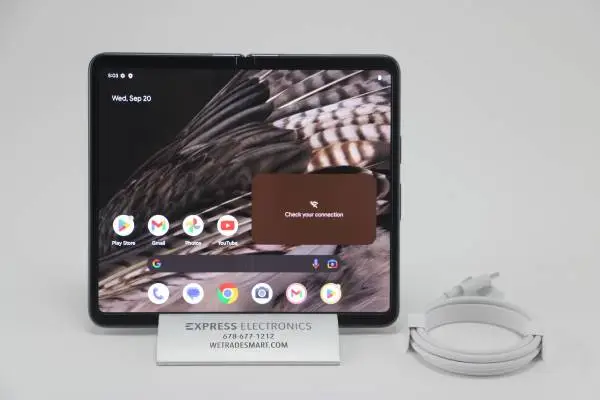 EXCELLENT - Google Pixel Fold 256GB Obsidian FACTORY UNLOCKED