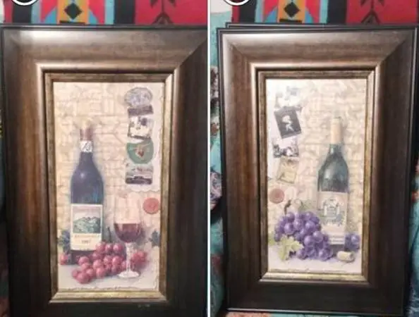 WINE theme wall picture hangings in beautiful frames.....