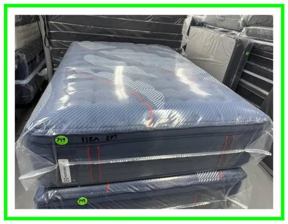 Full Size Sealy Posturepedic Elite Pillow Top Mattress & Box Bed