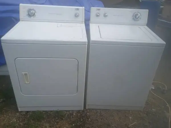 Kenmore estate series washer and electric dryer large capacity