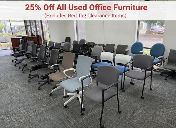 25% Off Used Office Chairs | Task Chair | Conference Chairs