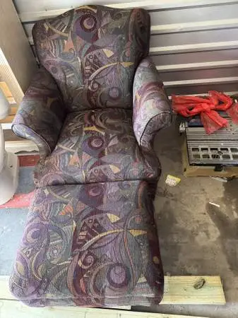 Big Chair and Ottoman