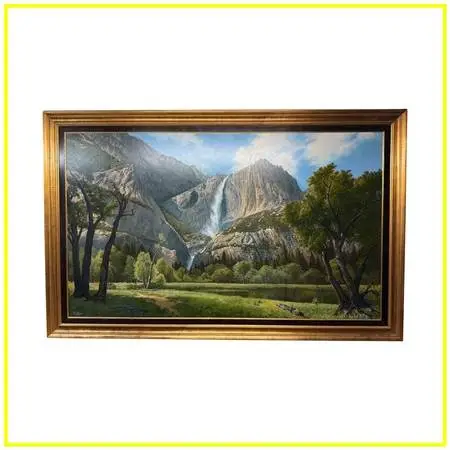 Wendell Brown Yosemite Splendor Oil Painting, Signed