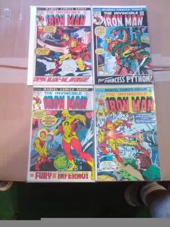 Bronze Age Iron Man Comic Books